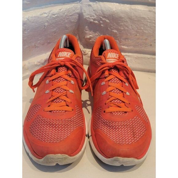 Women's Nike Flex 2014 Run 644477-601 Size 7.5 Crimson/Sail Running Shoes - Picture 3 of 9